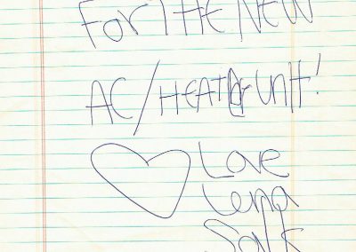 Feel The Love 2019 Thank you Letter from Current Student Lena