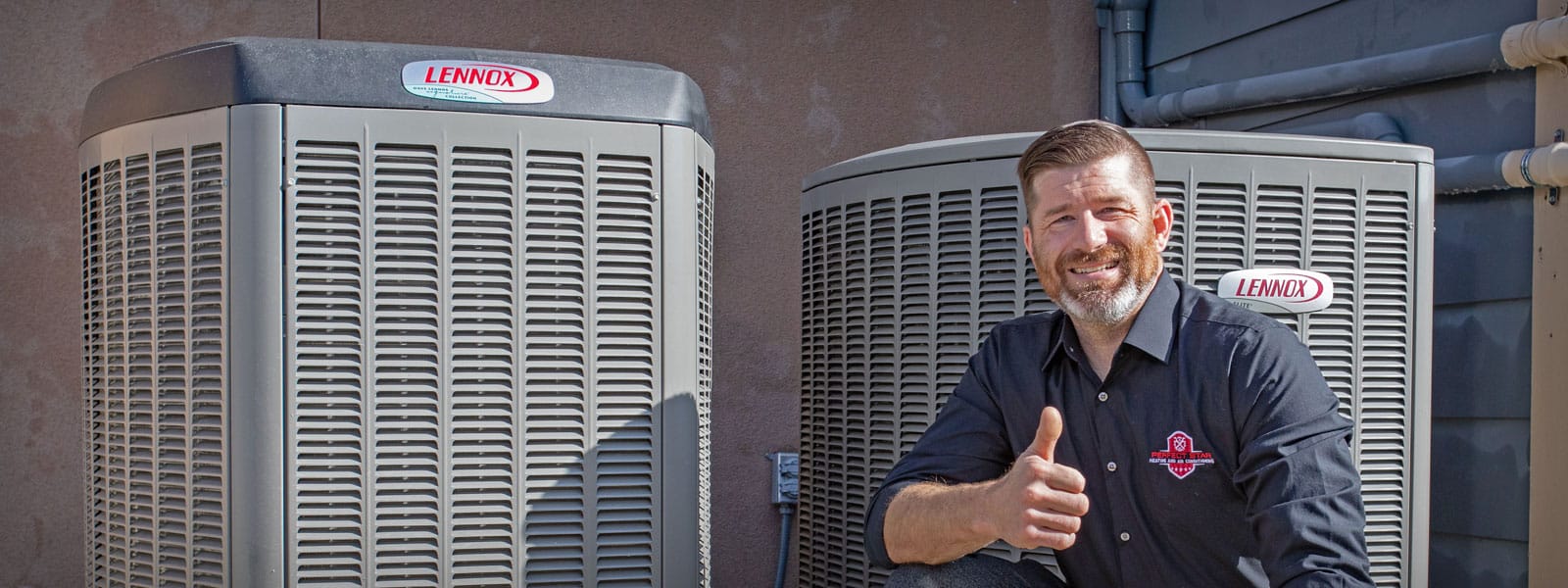 AC-Unit-Chris-Donzelli Owner, Chris Donzelli servicing a client’s air conditioning unit in Brentwood, CA