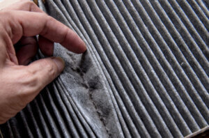 dirty hvac filter