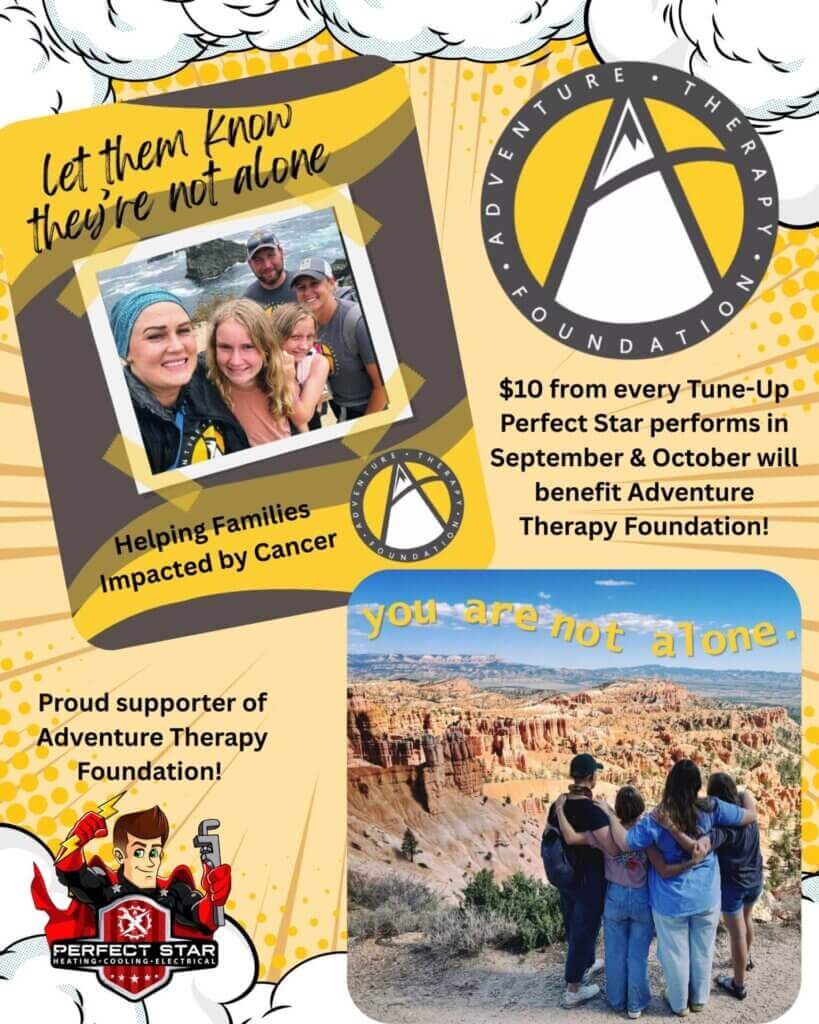 10 from every tune up we perform in september october will benefit adventure therapy foundation